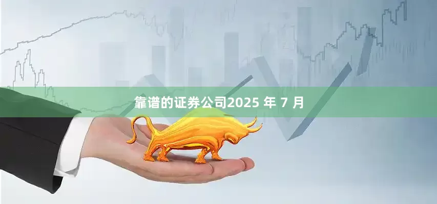 靠谱的证券公司2025 年 7 月